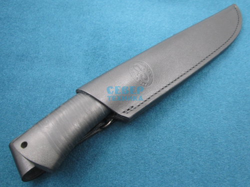 Нож "Шашлычный" средний кожа, 95х18 /Златоуст фото 4