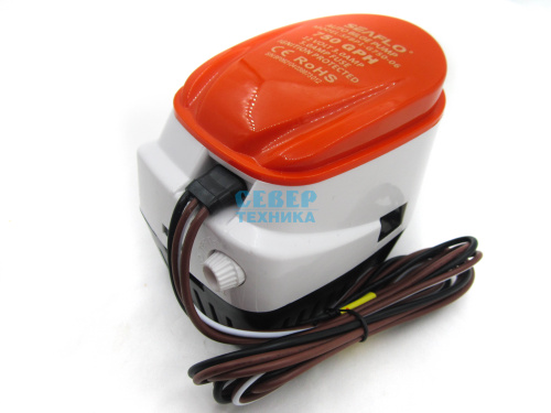 Насос осушительный SeaFlo 12B 750GPH auto фото 2