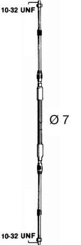 Трос управления"Газ-реверс" С2 15" (4572 см) ULTRAFLEX 