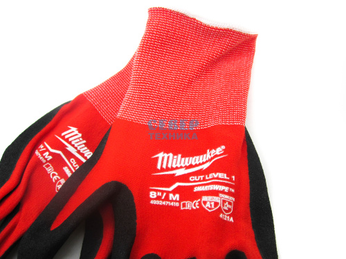Перчатки защитные Milwaukee p-р 8 фото 4