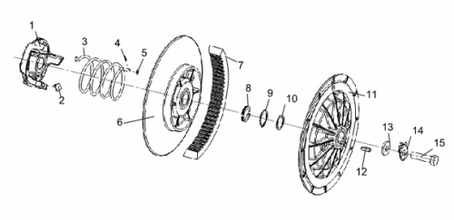 Полукольцо 104 вала /Буран фото 2